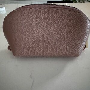 Elegant Pink Leather Women's Bag